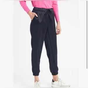 Banana Republic Silk Joggers